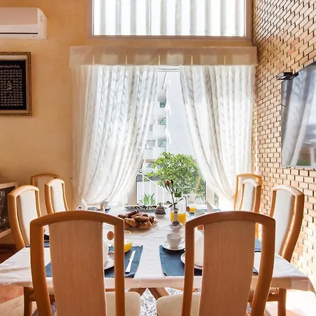 Villa Palm Beach Marina Benalmadena 3 Min Walking From The Sea Exterior photo